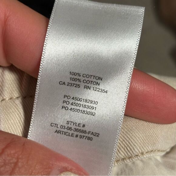 TNA ARITZIA Cargo Pants Flax Beige Tan- Size XL - Picture 12 of 12